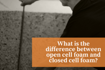 What is the difference between open cell and closed cell foam